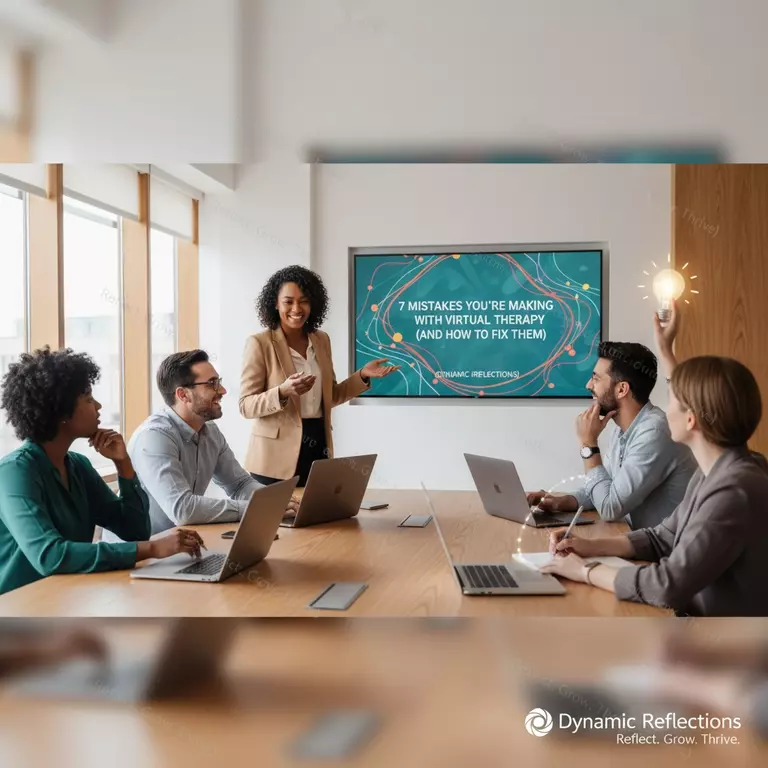 7 mistakes you're making with virtual therapy and how to fix them