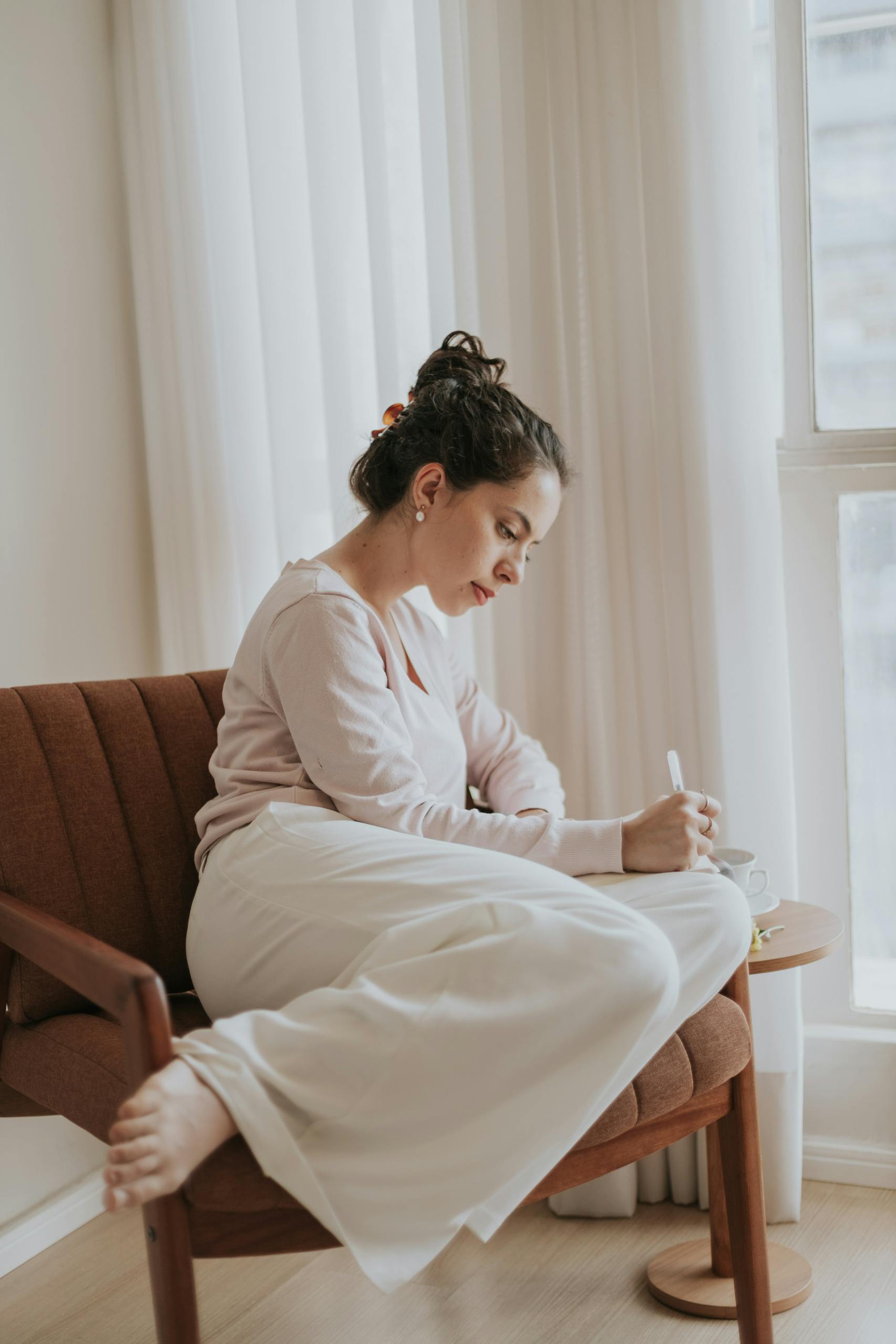 reflection, journaling, calm grounding, or emotional wellness.