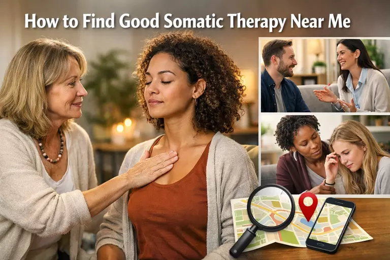 How to Find Good Somatic Therapy Near Me